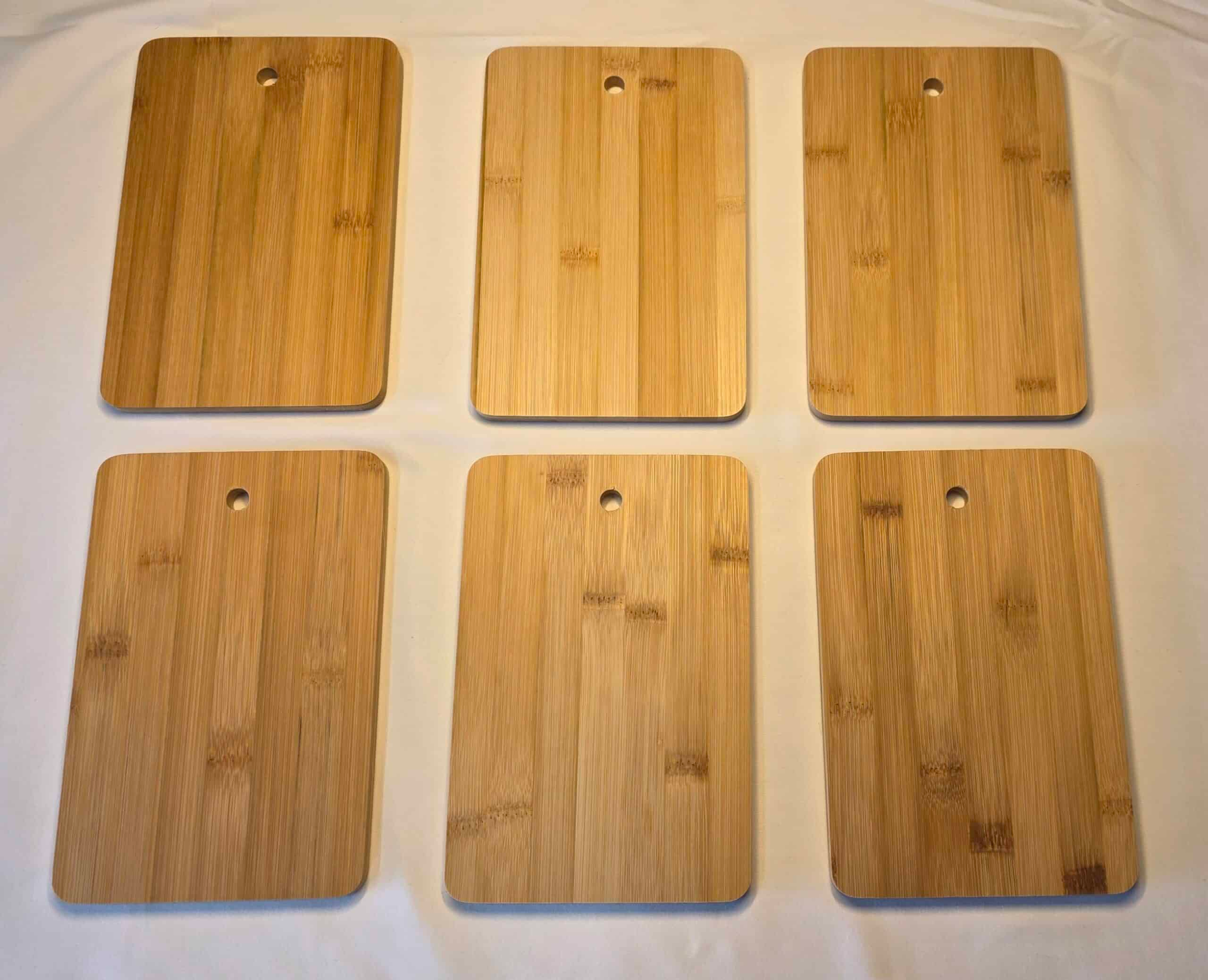 The Grove – 6-Board Bamboo Prep Set