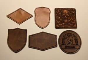 Leather Iron On Patches