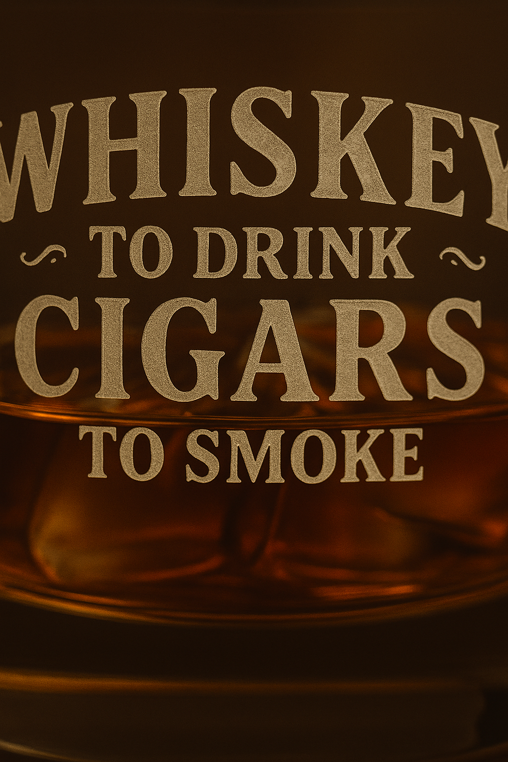 Personalized Engraved Whiskey Glass