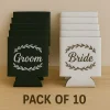 Wedding Koozies (Black/White)