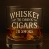 Personalized Engraved Whiskey Glass
