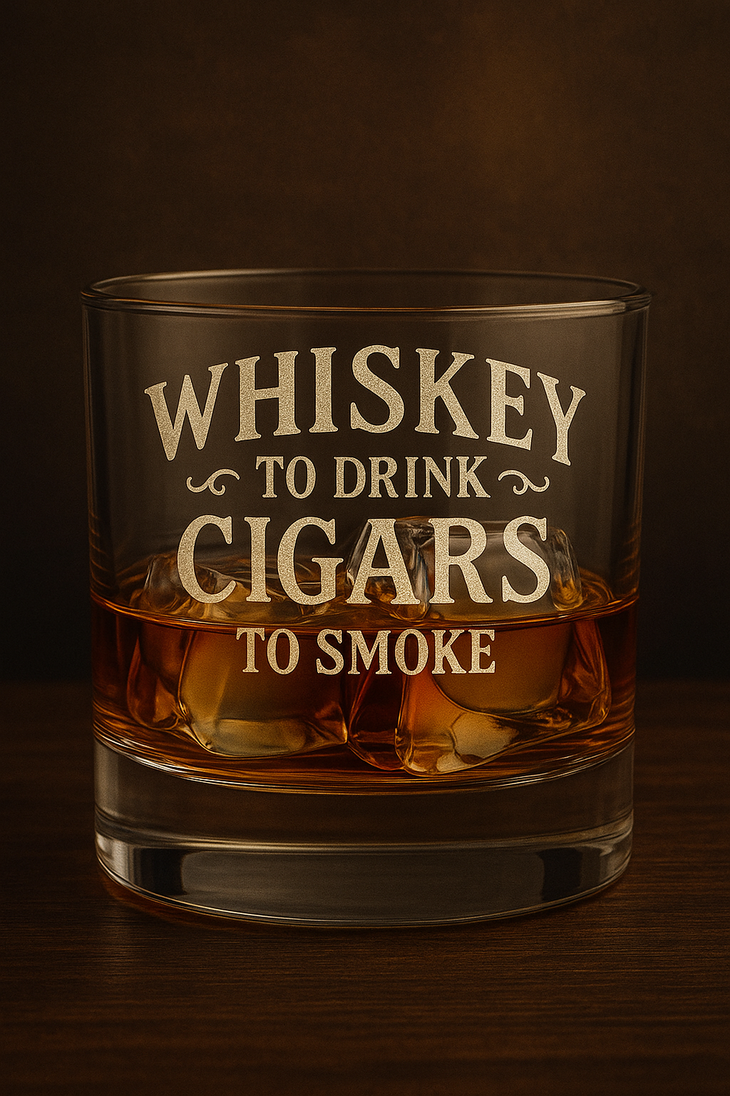 Personalized Engraved Whiskey Glass