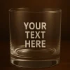 Personalized Engraved Whiskey Glass