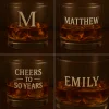 Personalized Engraved Whiskey Glass