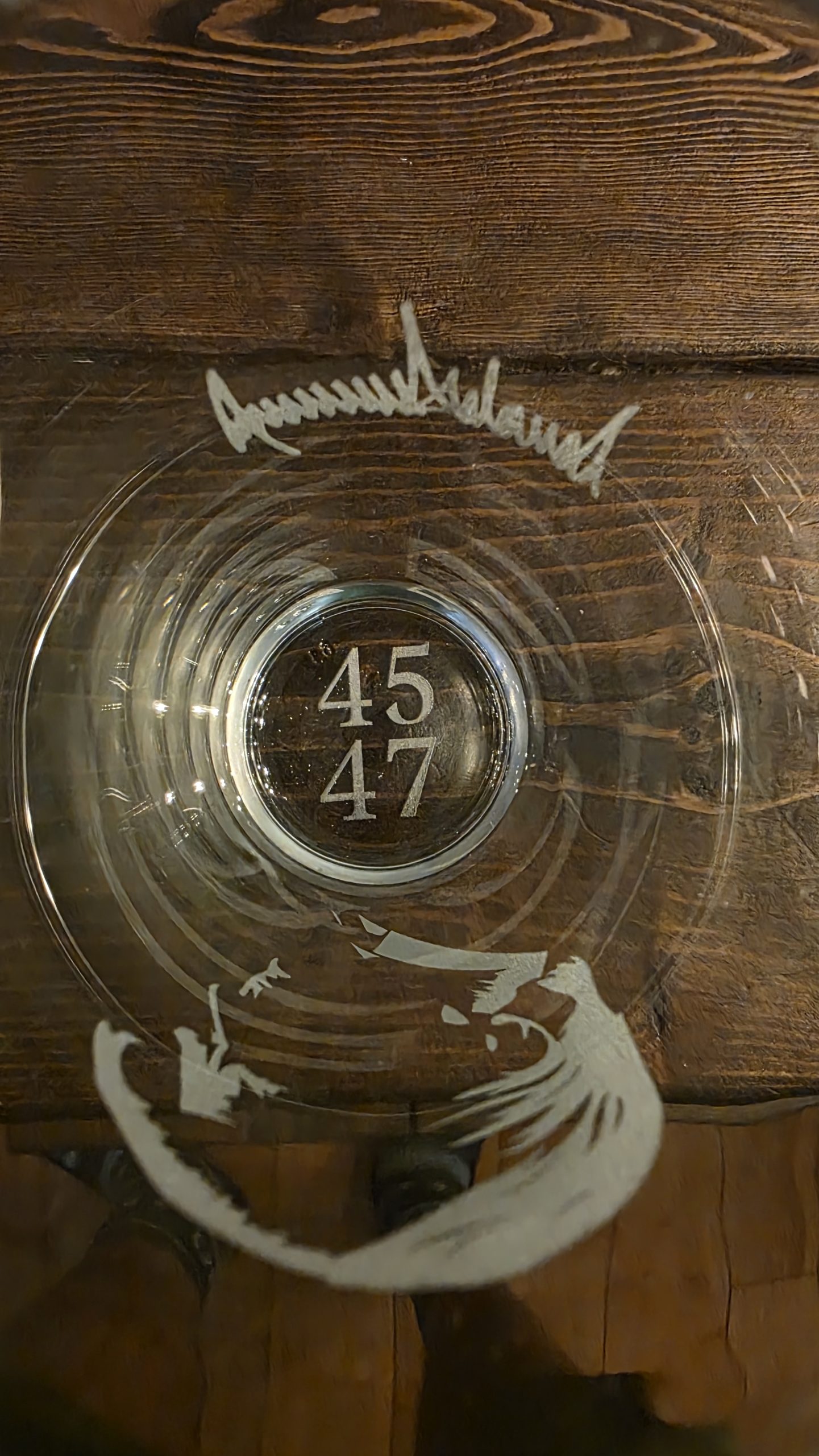 President Trump Engraved Pint Glass